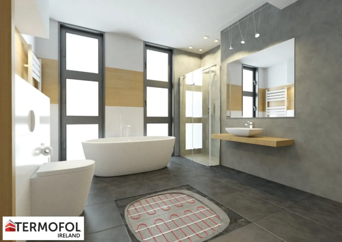 Heating Mat Underfloor Electric Tiles Bathroom - Image 1