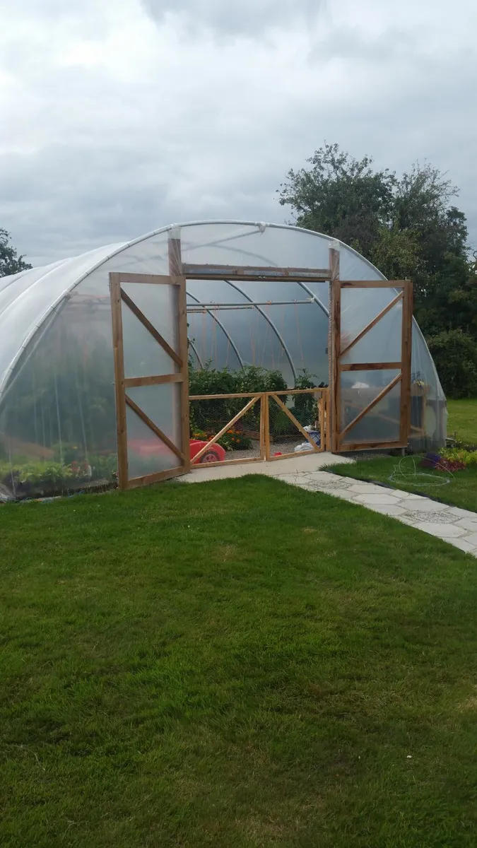 Commercial Polytunnels 23ft wide - Image 1