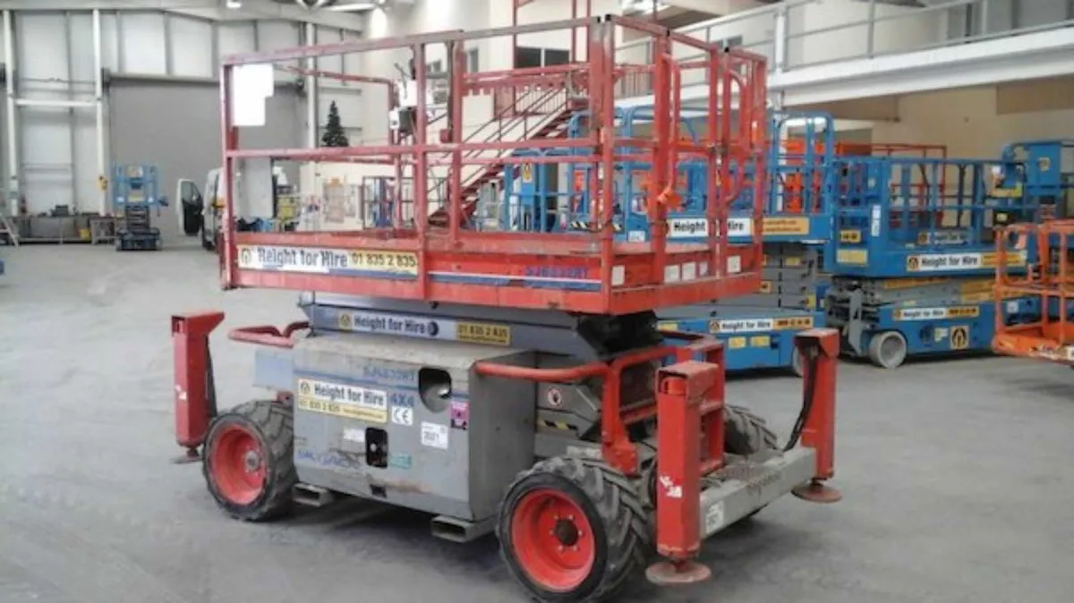 Skyjack SJ6832 RT - 11.5m Diesel Scissor - Image 1