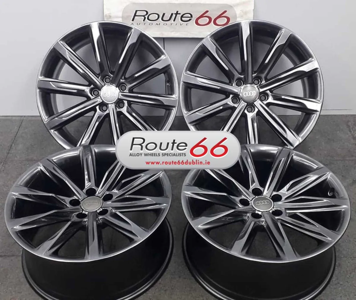 AUDI A7  19 inch FULLY REFURBISHED Graphite Bling - Image 1