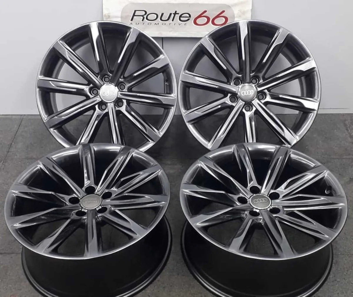 AUDI A7  19 inch FULLY REFURBISHED Graphite Bling - Image 4