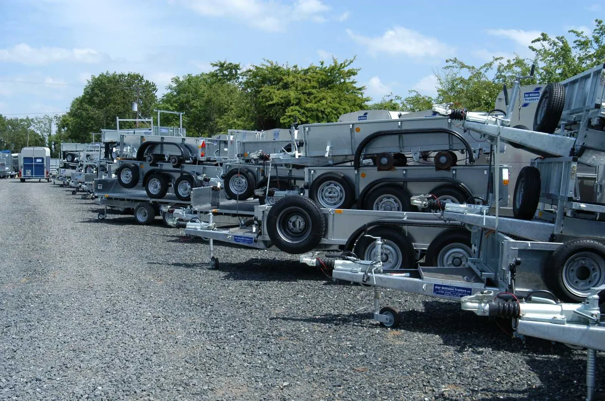 Full range of Ifor Williams Trailers in Stock - Image 1