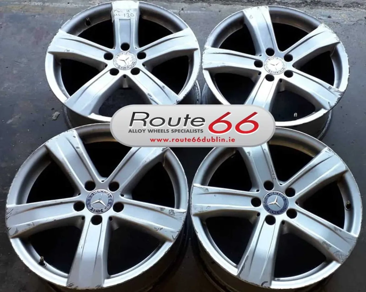Mercedes 18 inch Original Used Alloy Wheels - Image 1