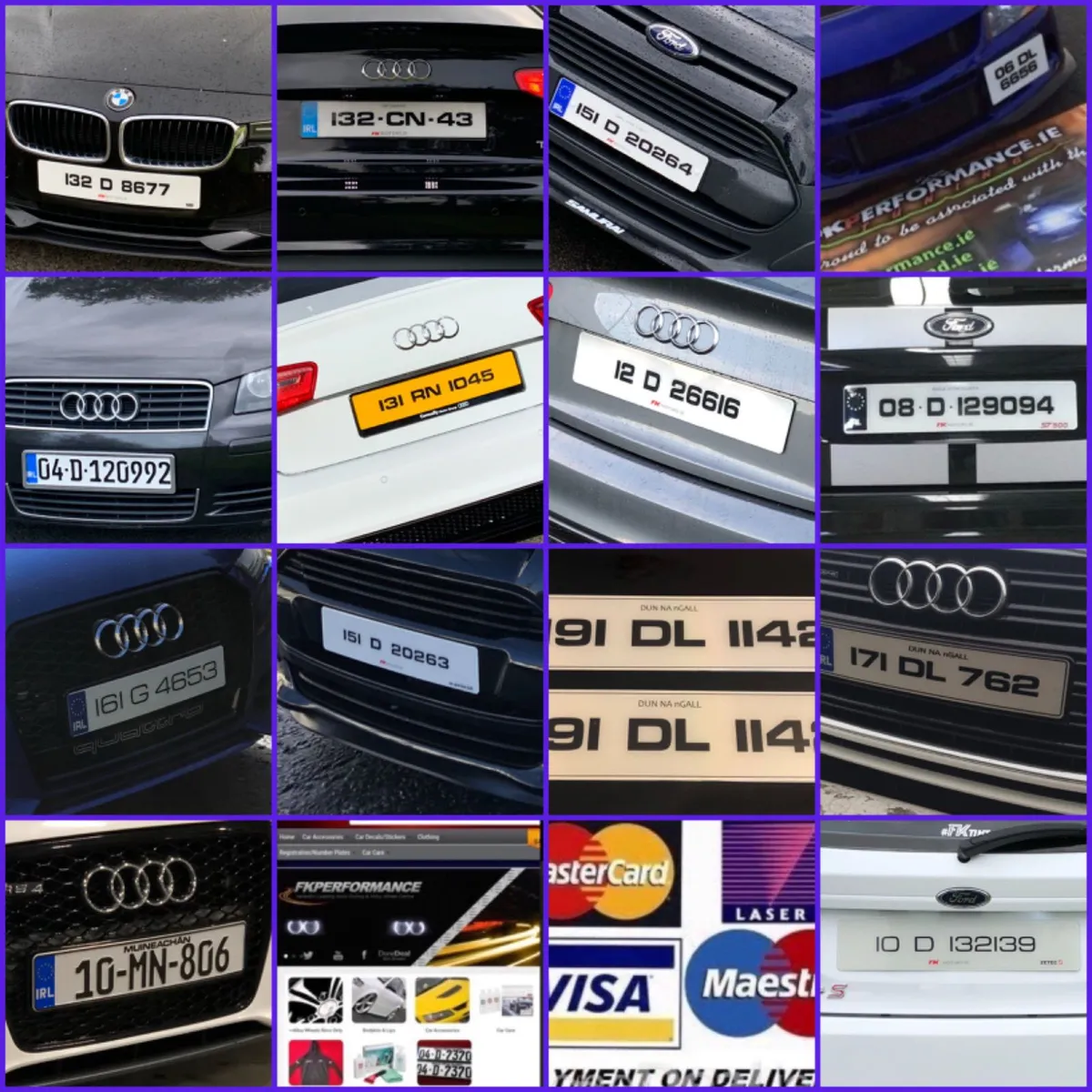 Ultimate number plates delivered - Image 1