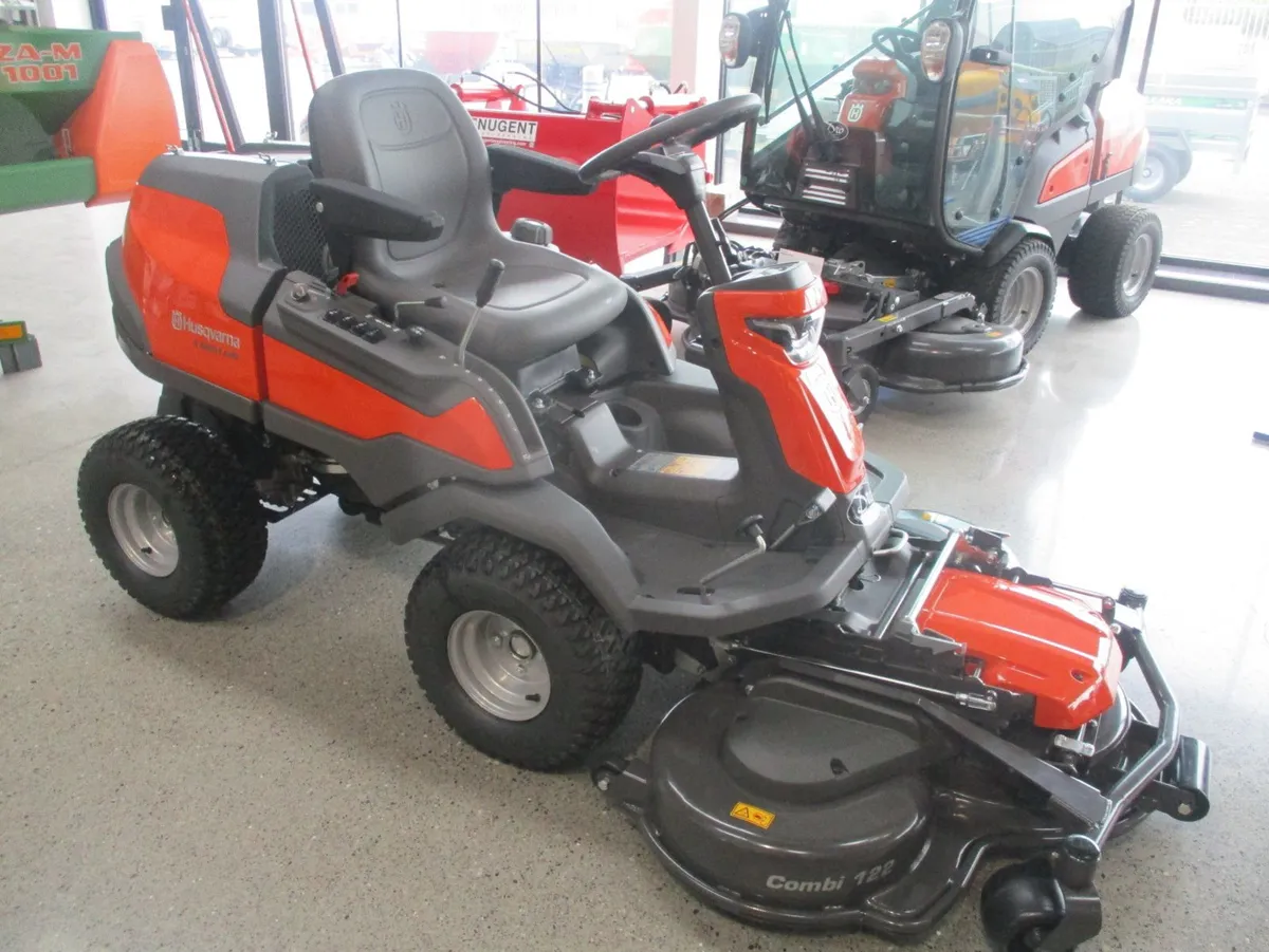 Husqvarna front deck rider mowers - Image 1