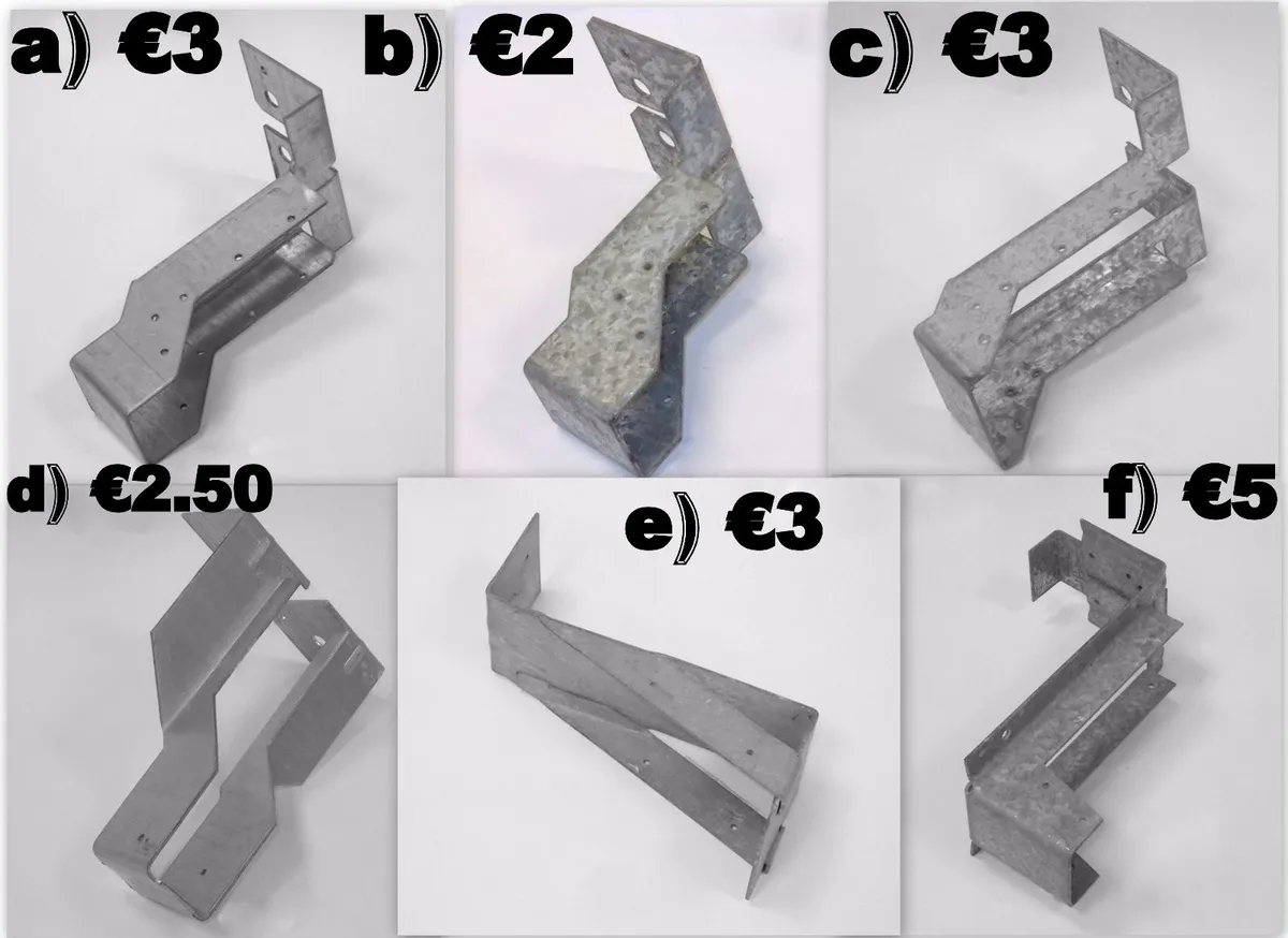 Joist hangers from: €0.40 Cent - Image 2