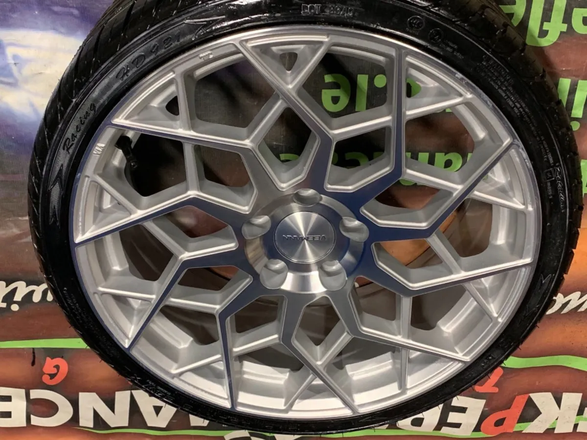 18” veeman vfs42 5x112 silver - Image 1