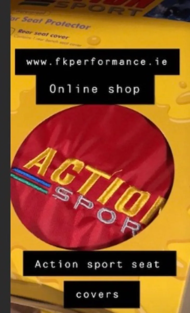 Action sport universal seat covers - Image 1