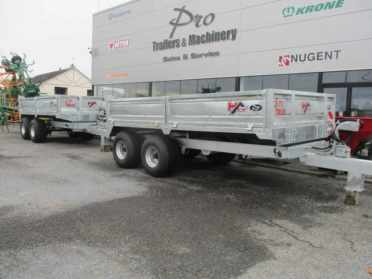 pro trailers hudson tractor tipper 8 ton 10 ton - Image 2