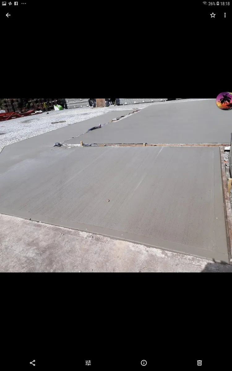 Concrete driveways-, floors,- yards- footpaths ect - Image 3