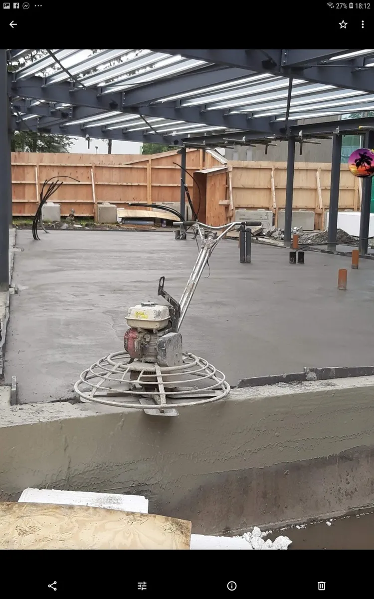 Concrete driveways-, floors,- yards- footpaths ect - Image 2