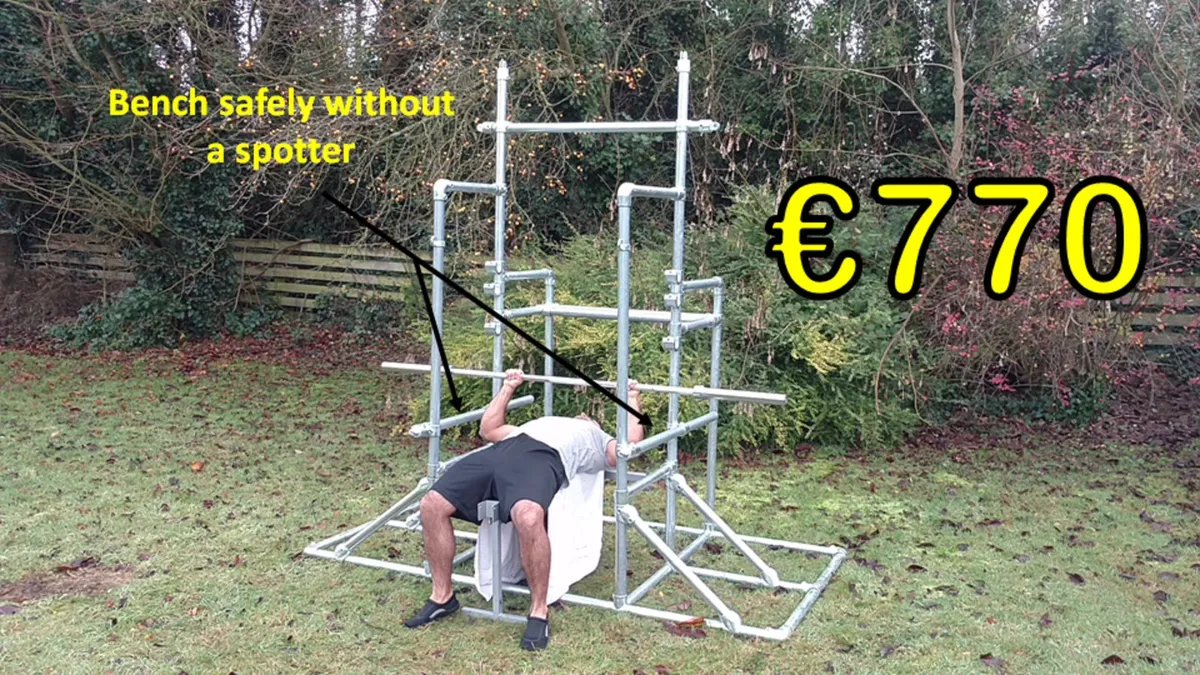 FEBI Outdoor Power Rack and Dip Station - Image 4