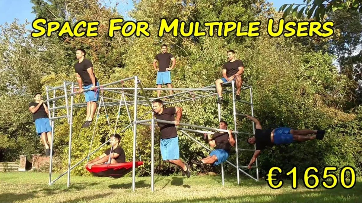 FEBI Family Climbing Frame and Exercise Bars - Image 4