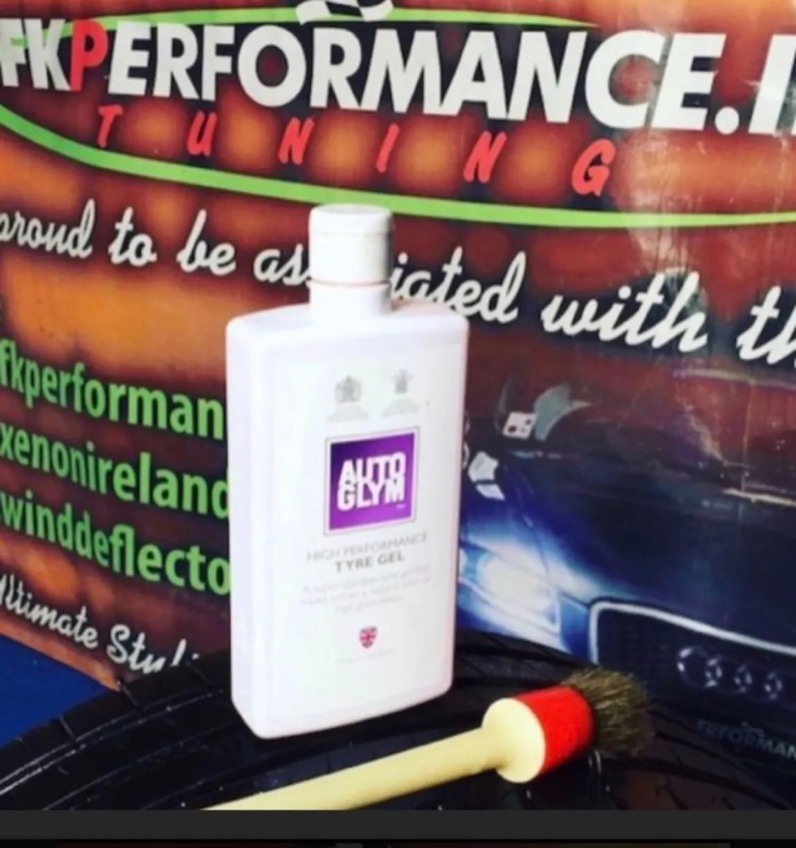 Autoglym tyre gel & brush applicator - Image 1