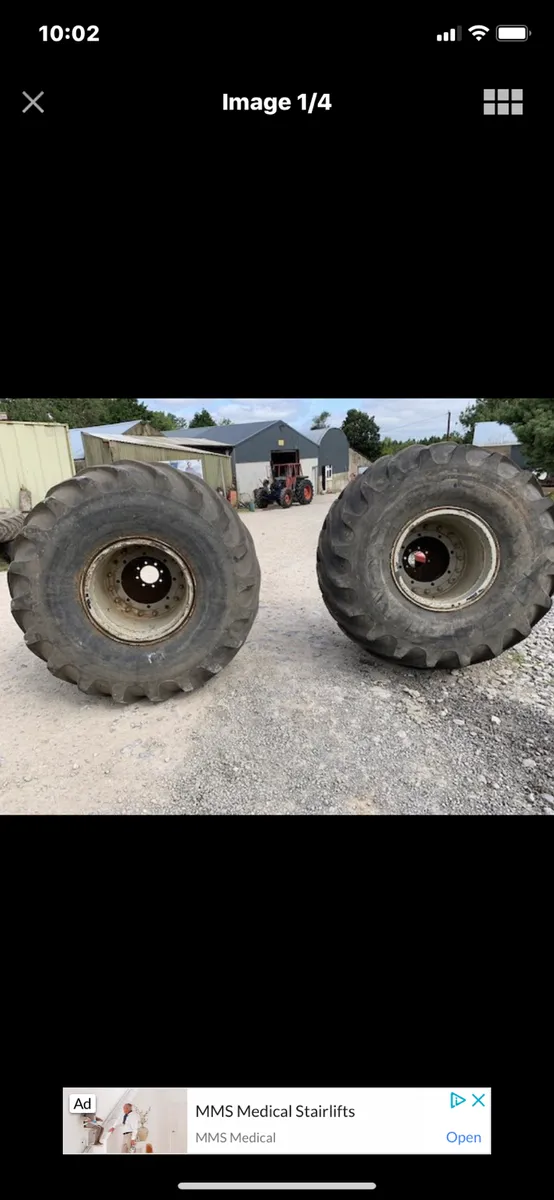 71/47/25 flotation wheels - Image 1