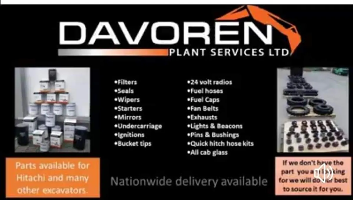 Digger parts- nationwide delivery - Image 1