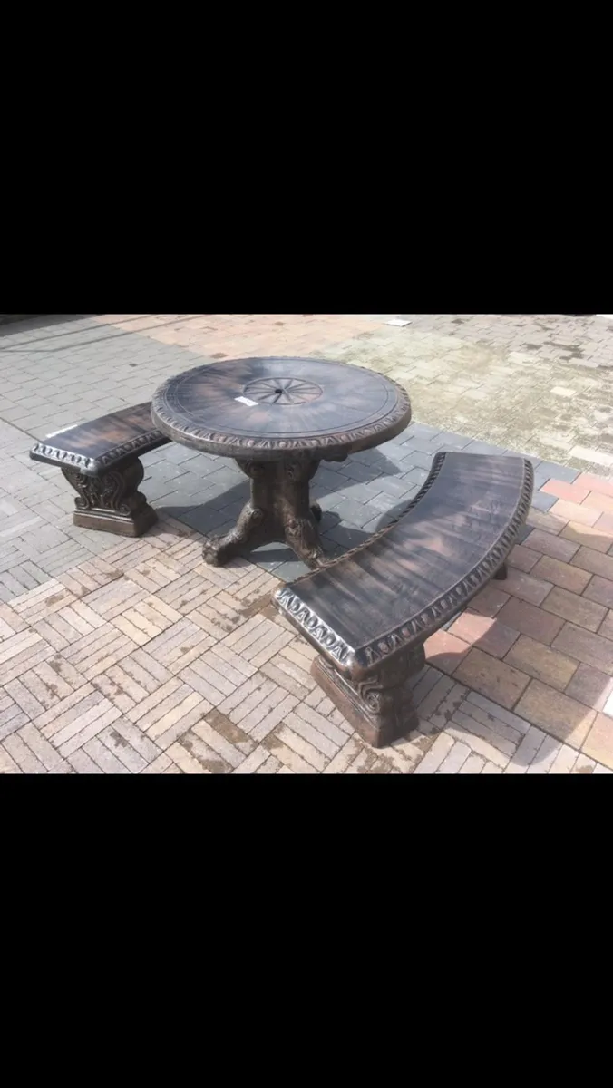 Stone Cast Garden Furniture - Image 2