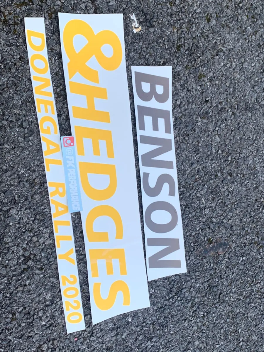 Car stickers delivered nationwide - Image 1