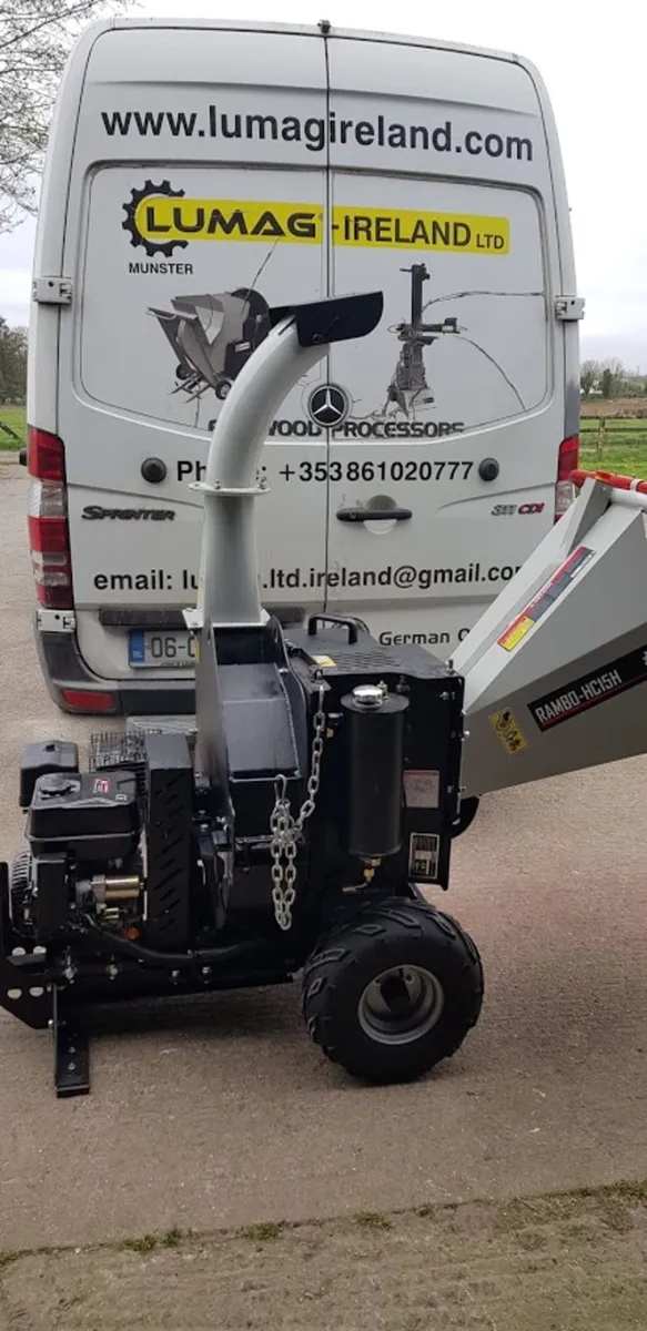 Lumag RAMBO-HC15H  Petrol  Wood chipper - Image 4