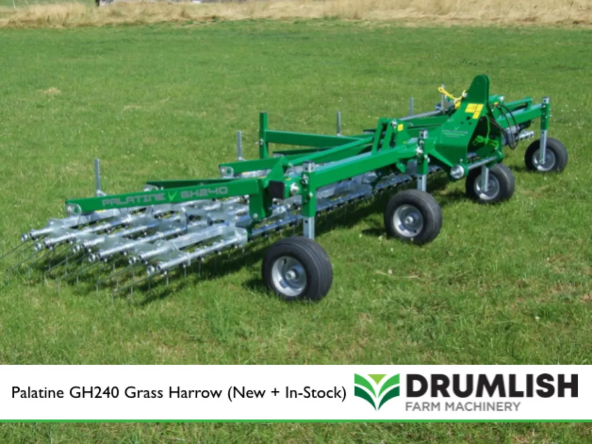 New 6-Meter Palatine Grass Harrow GH240 (In-Stock) - Image 2