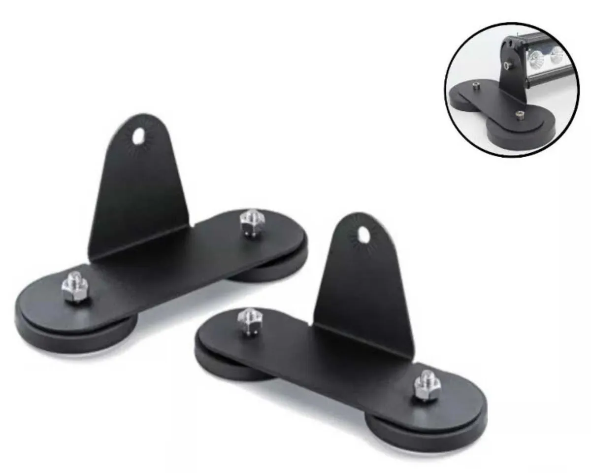2pc Super Strong  Magnetic Light Bar Brackets - Image 2