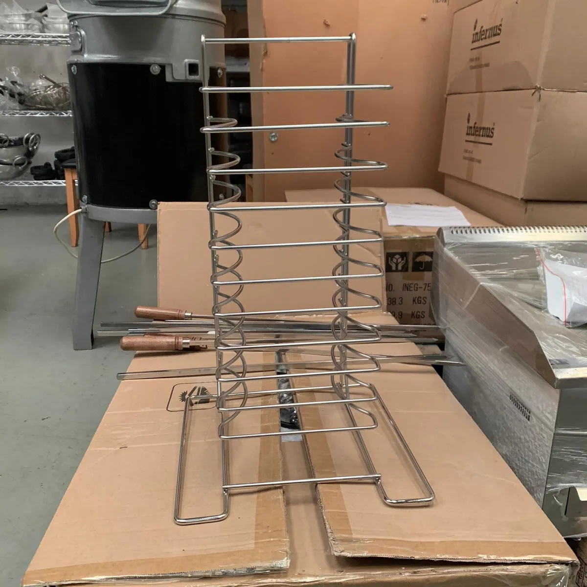 Pizza mesh screen / Pizza pan stand & Accessories - Image 3