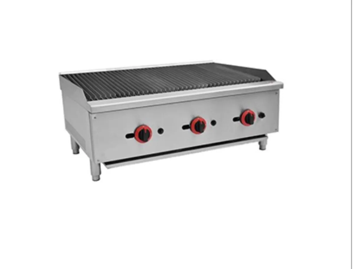 Infernus Gas Charcoal Lava Rock Grill - Image 2