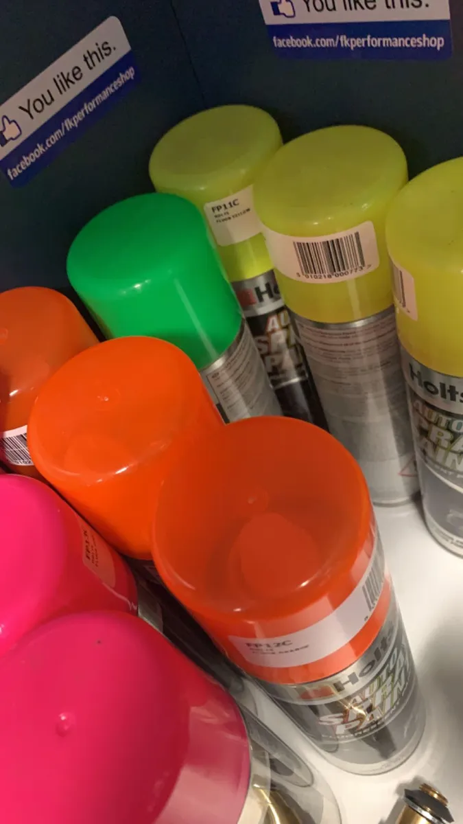 Caliper paint in bright colours - Image 1