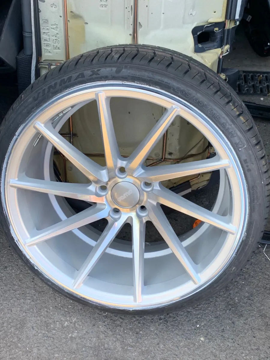 19" 9.5 all round big Convave 1D  5x112