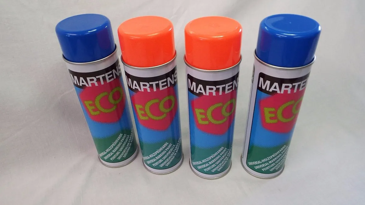 EcoMARTENS Tree Marking Paint - Blue/Red/White - Image 2