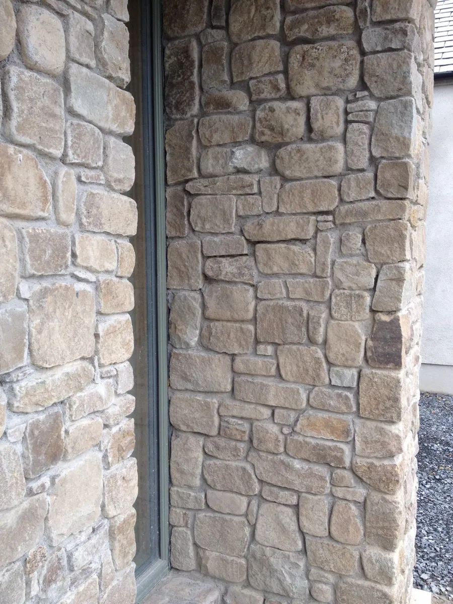 Old Salvage Wicklow Brown Sandstone for House Face - Image 1