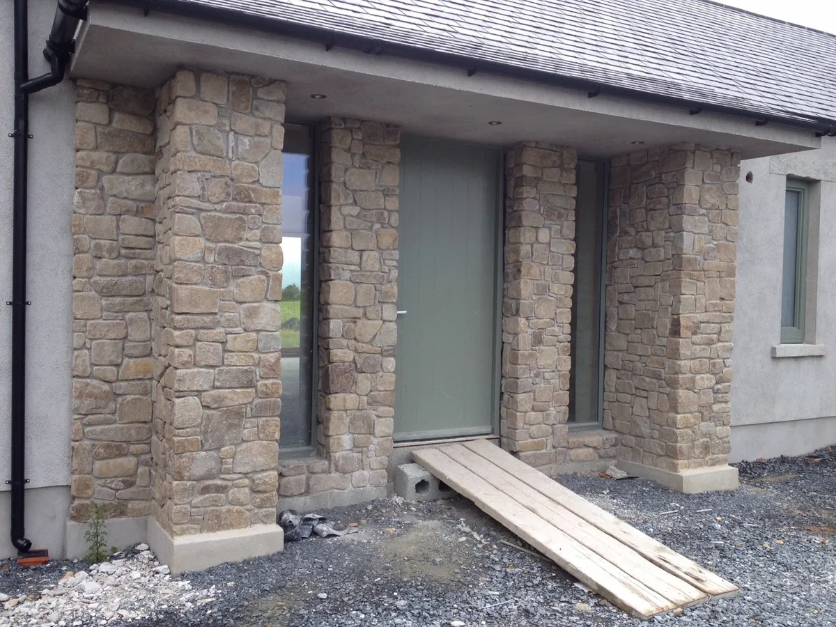 Old Salvage Wicklow Brown Sandstone for House Face - Image 2