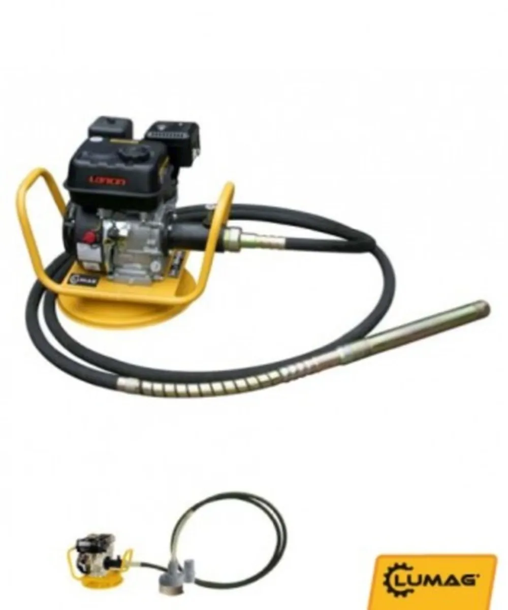 Concrete poker Lumag LFR-40 poker/pump - Image 1