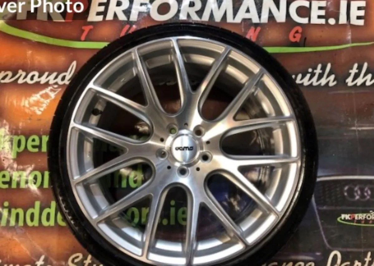 18” oems 111 polished face 5x112 - Image 1