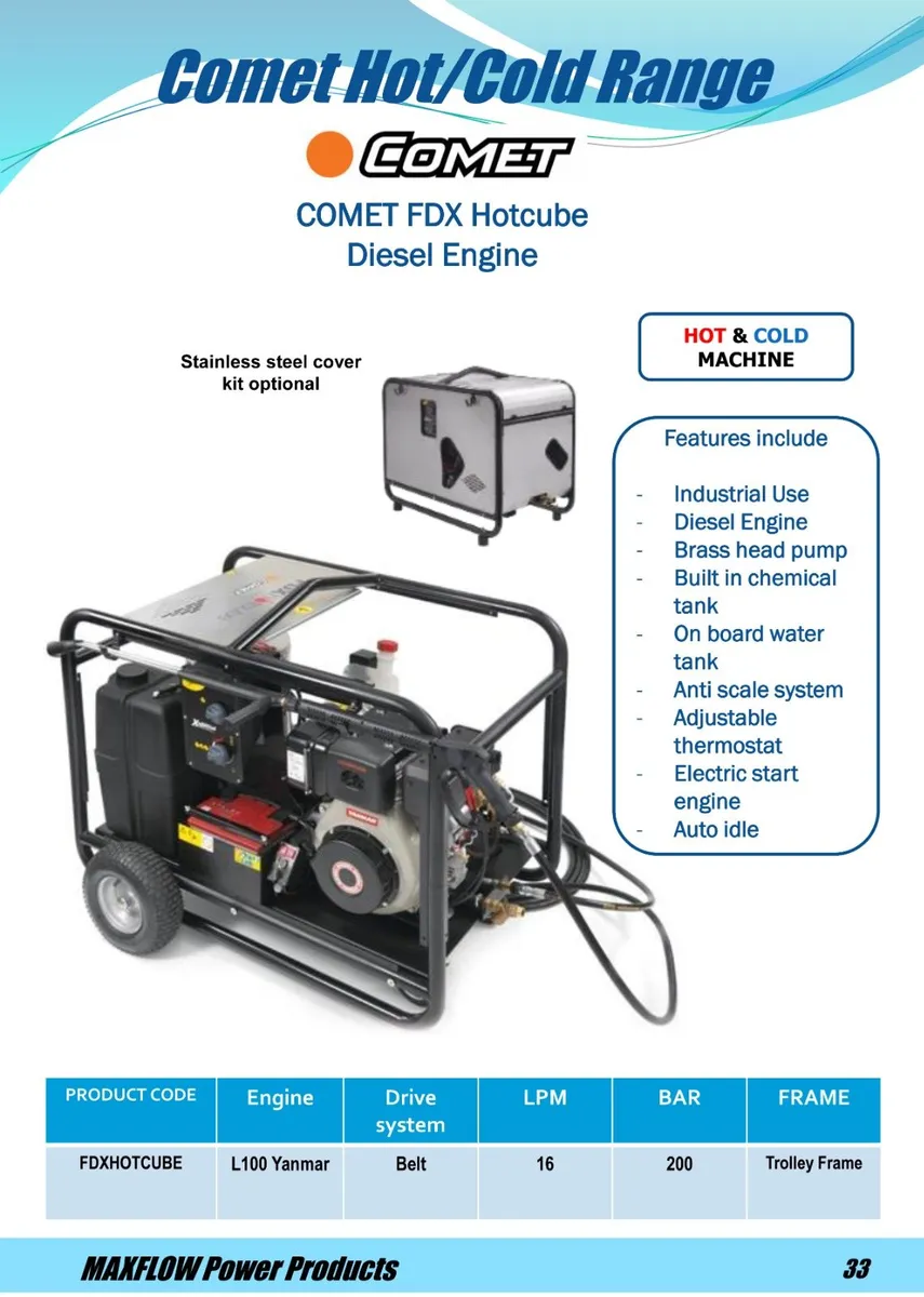 Industrial Hot Power/Pressure Washer from - Image 3