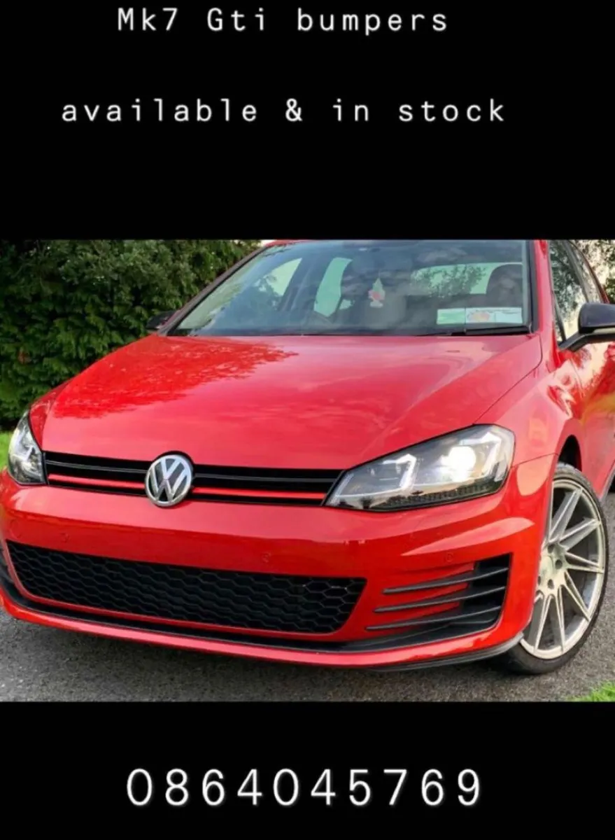 Vw golf mk7 front bumpers