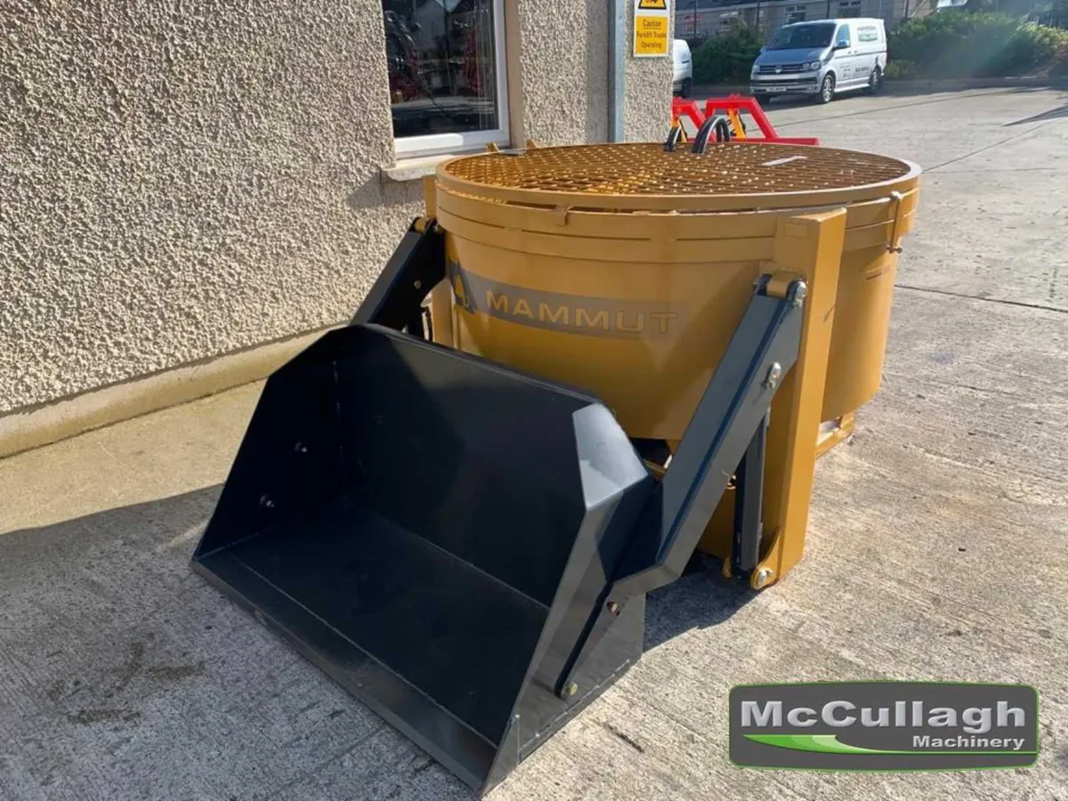 New Mammut Pan Mixers - Image 1