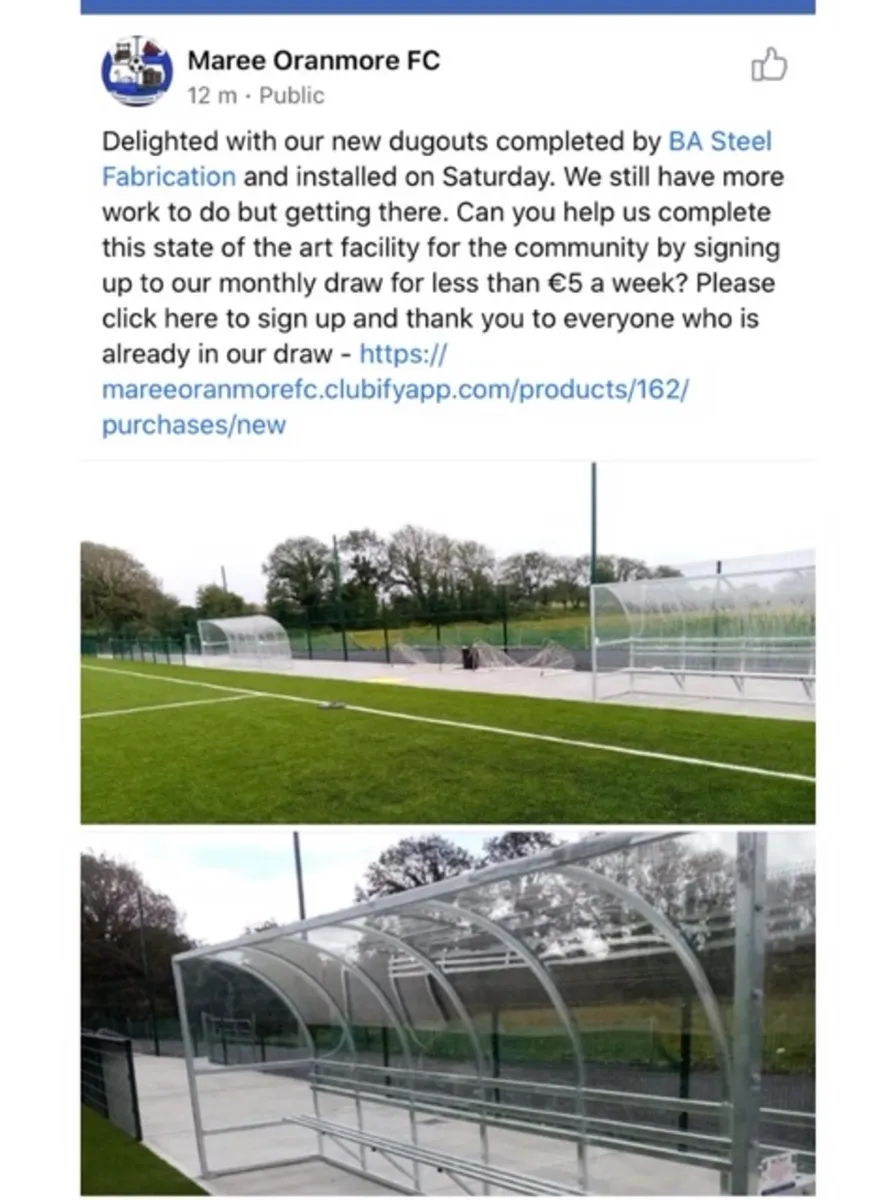 Super Sale  of Football Dugouts - Image 4