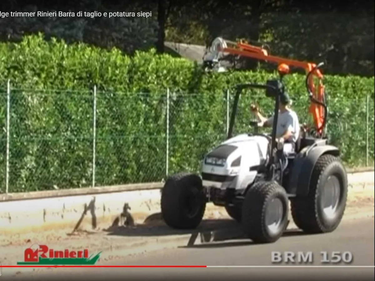 RINIERI BRM FINGERBAR HEDGE TRIMMERS - Image 1