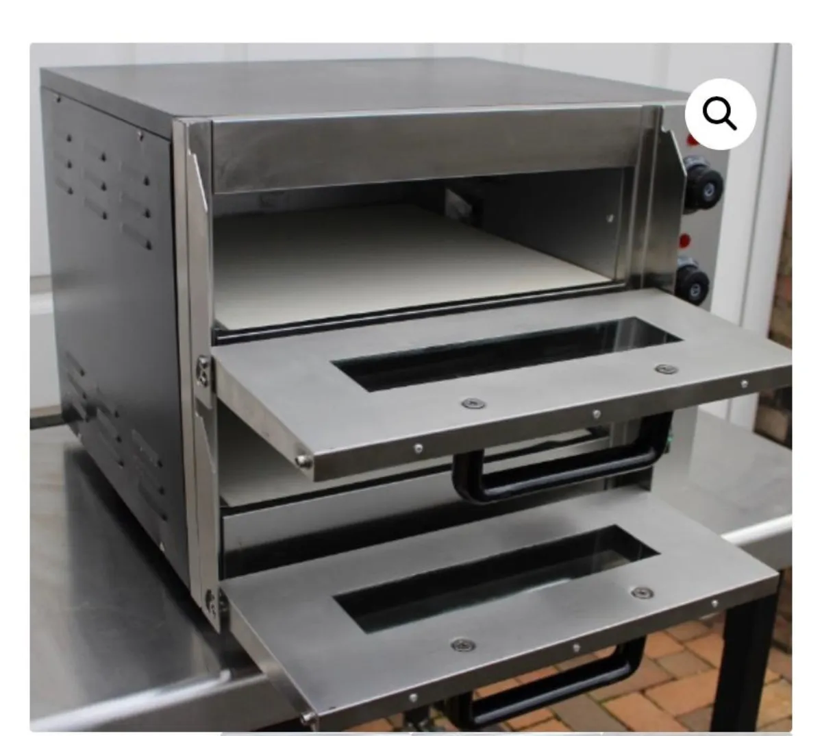 Infernus Electric Pizza Oven 20" - Single Phase - Image 2