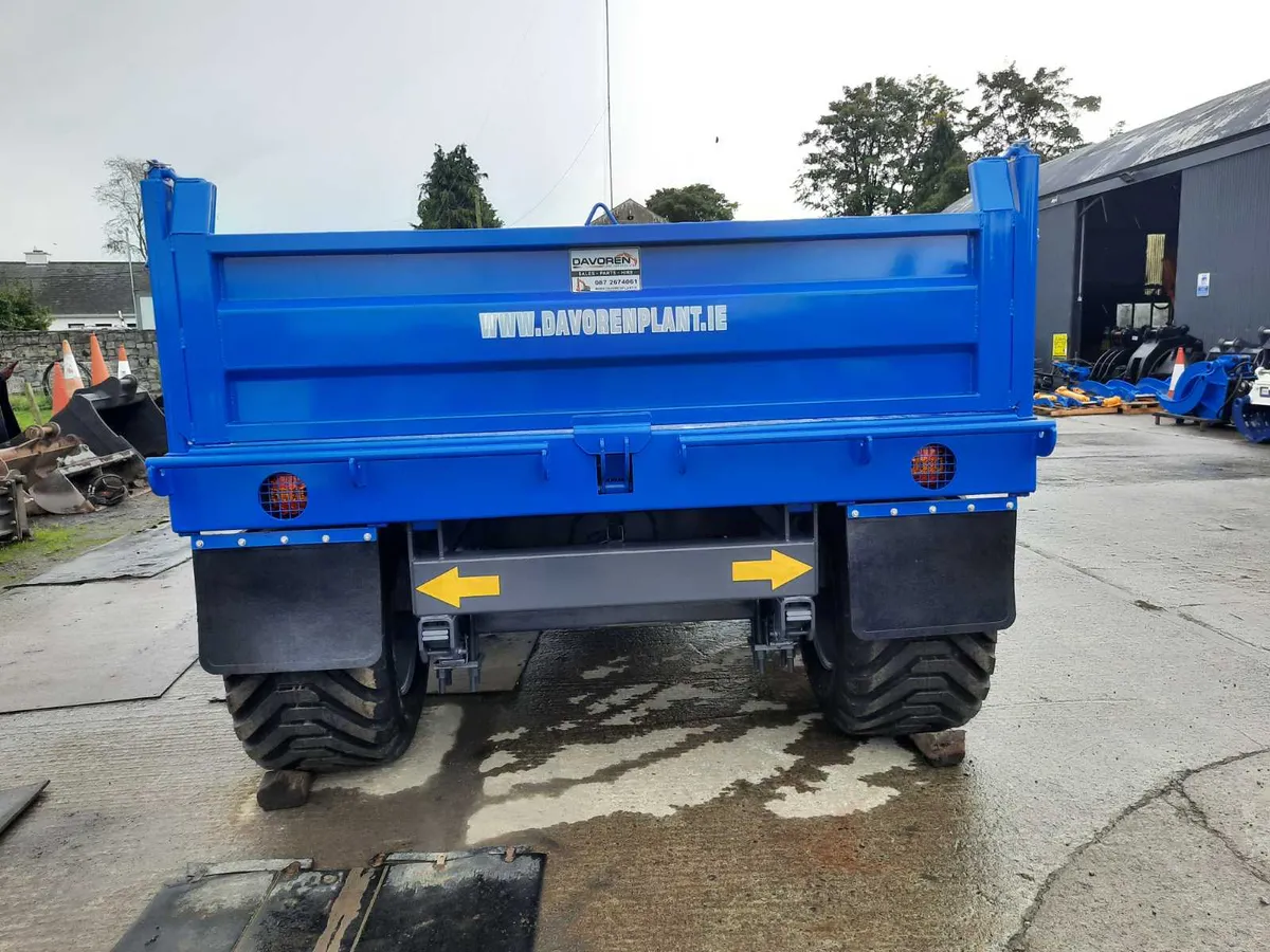 14 x 8 Tipper trailer heading Southbound - Image 4