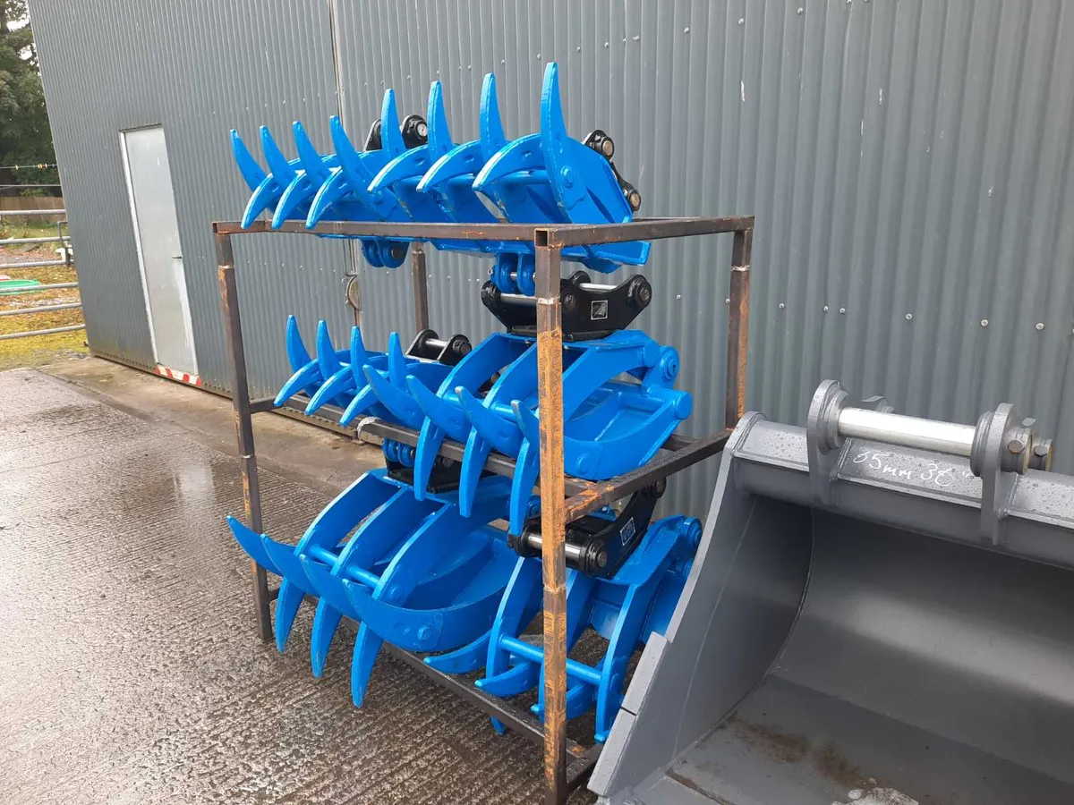 Manual digger grabs - Different options - Image 2