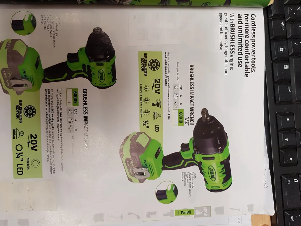 Battery  impact  gun - Image 1