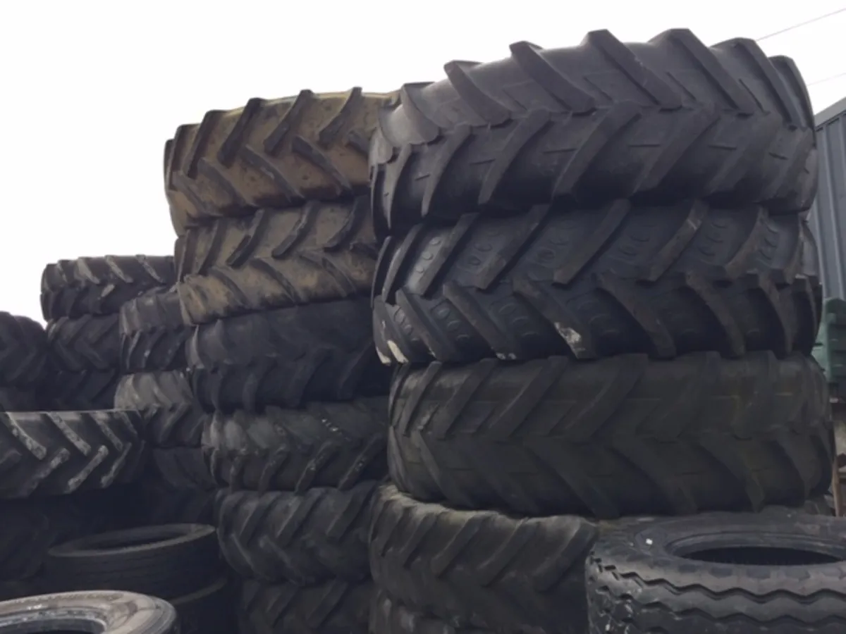 Big Selection Used Tractor Tyres - 38" 34" 30" - Image 4