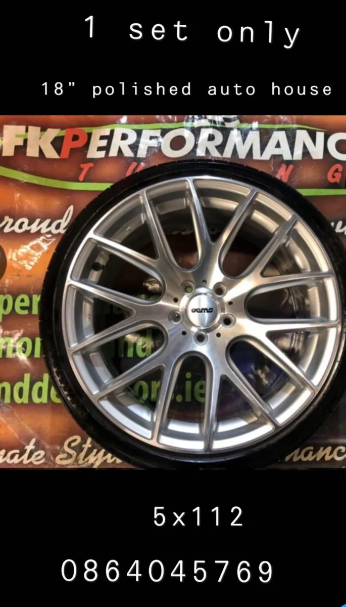 18” Oems 111 polished face - Image 1