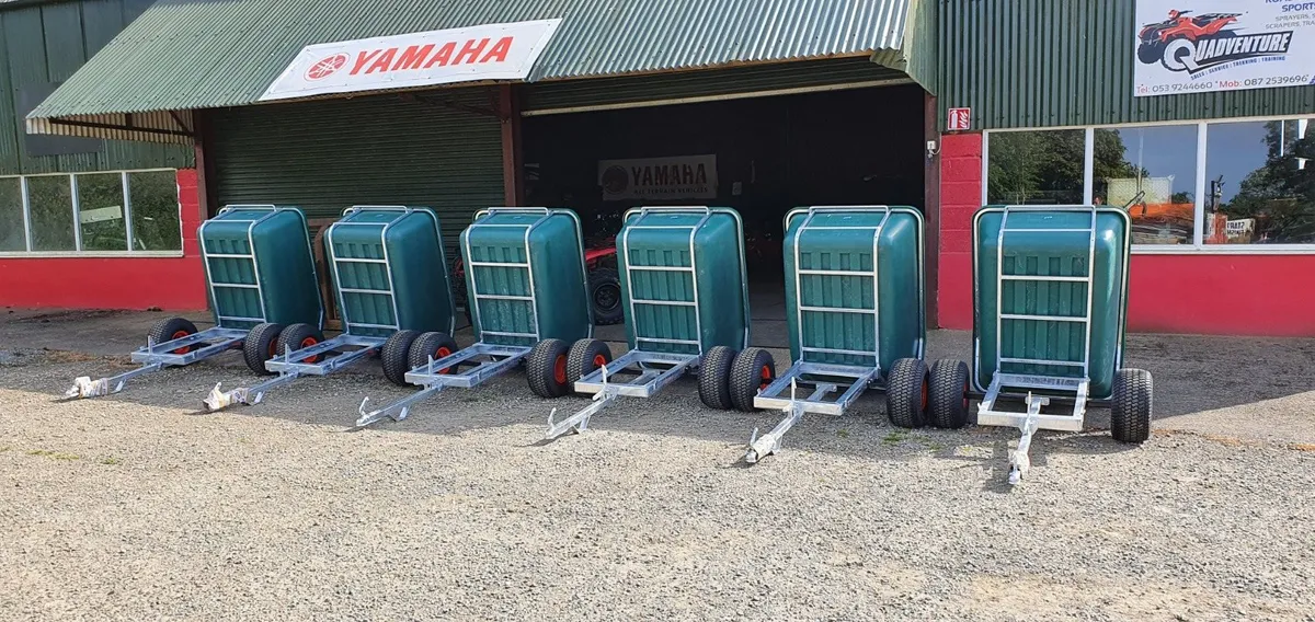 NEW JFC 500 LITRE TIPPING TRAILER - Image 1