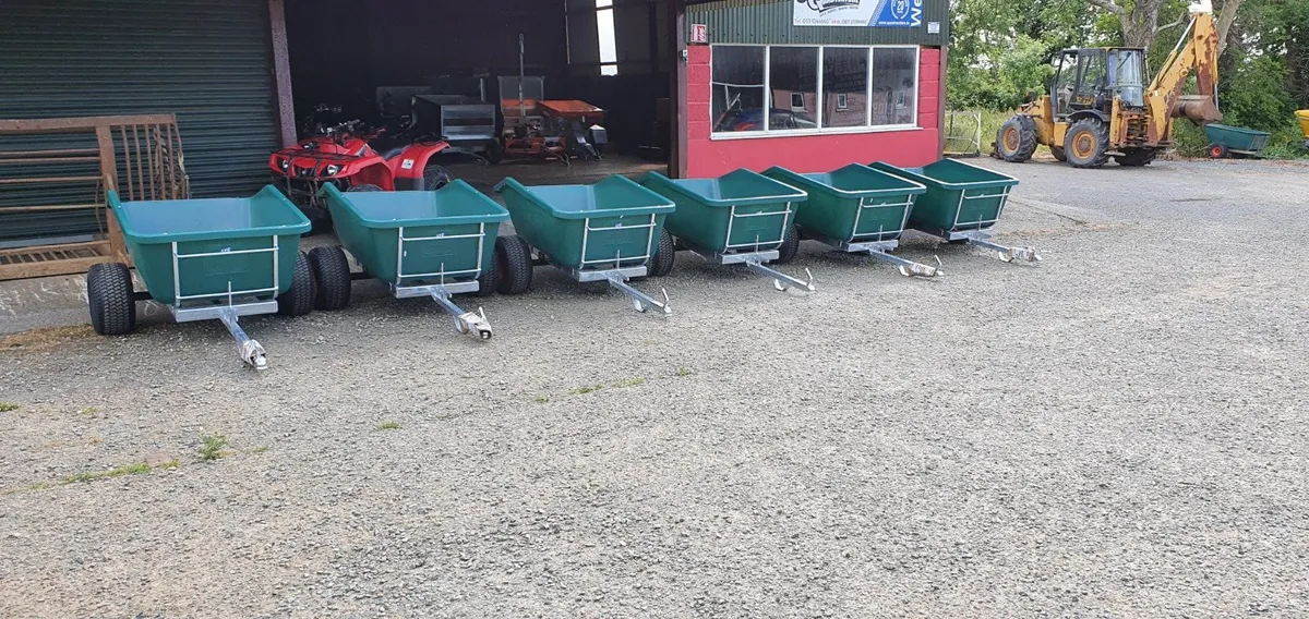 NEW JFC 500 LITRE TIPPING TRAILER - Image 3