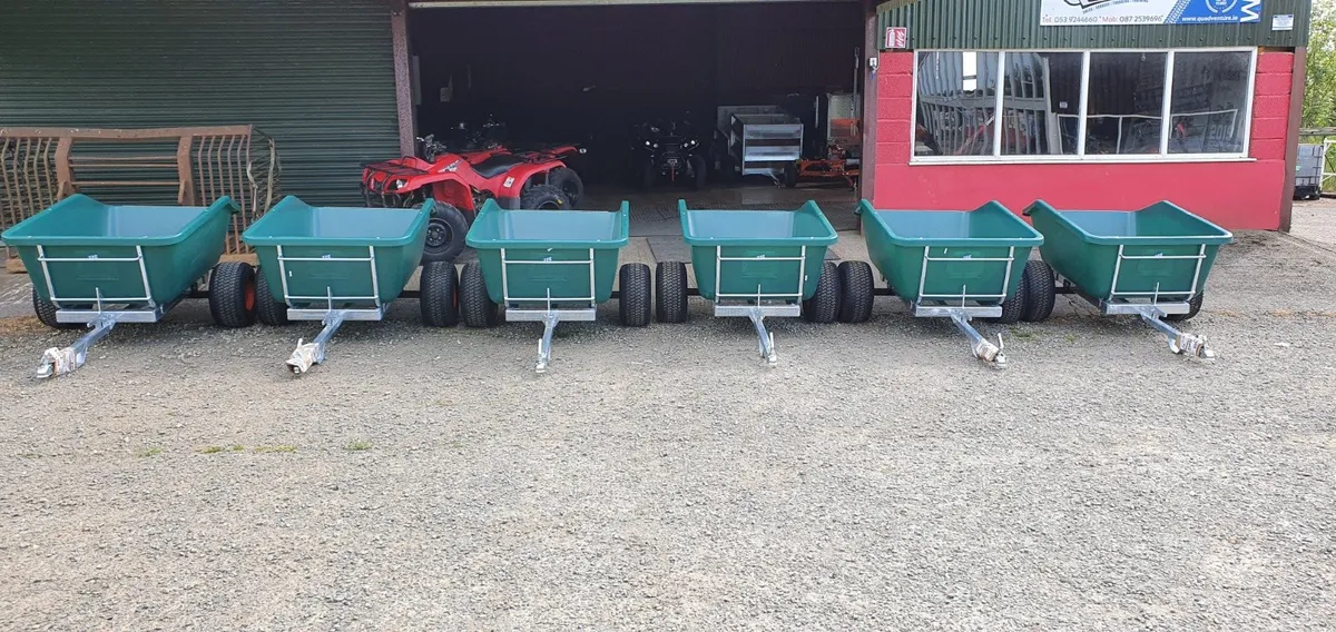 NEW JFC 500 LITRE TIPPING TRAILER - Image 4