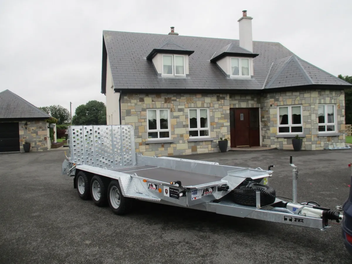 PK'S IFOR WILLIAMS PLANT TRAILERS GH146 TRI-AXLE - Image 1