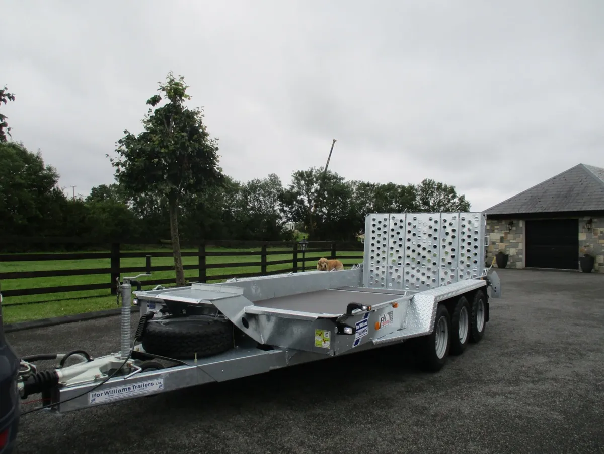 PK'S IFOR WILLIAMS PLANT TRAILERS GH146 TRI-AXLE - Image 3